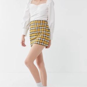 UO plaid skirt!